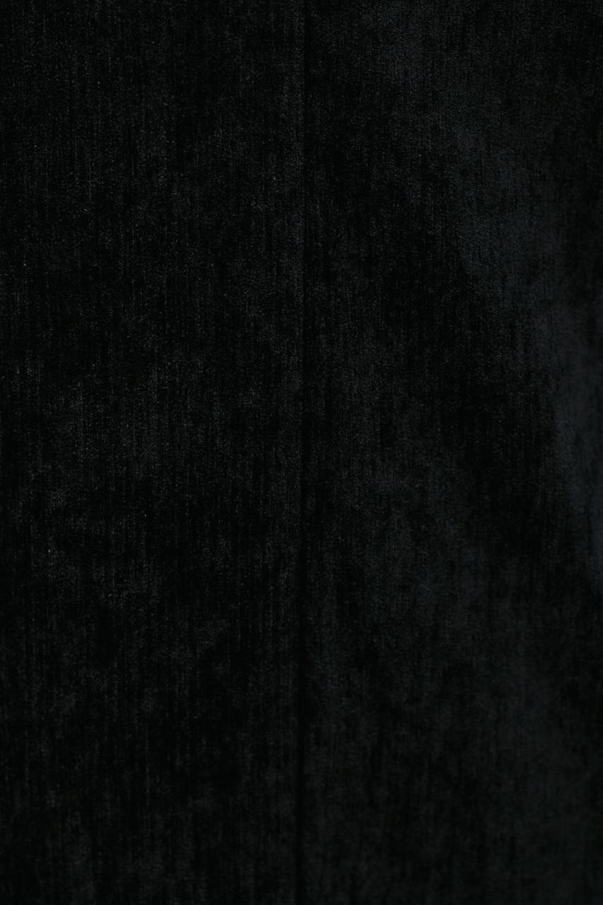パイピングベロアキャミワンピース BLK M
