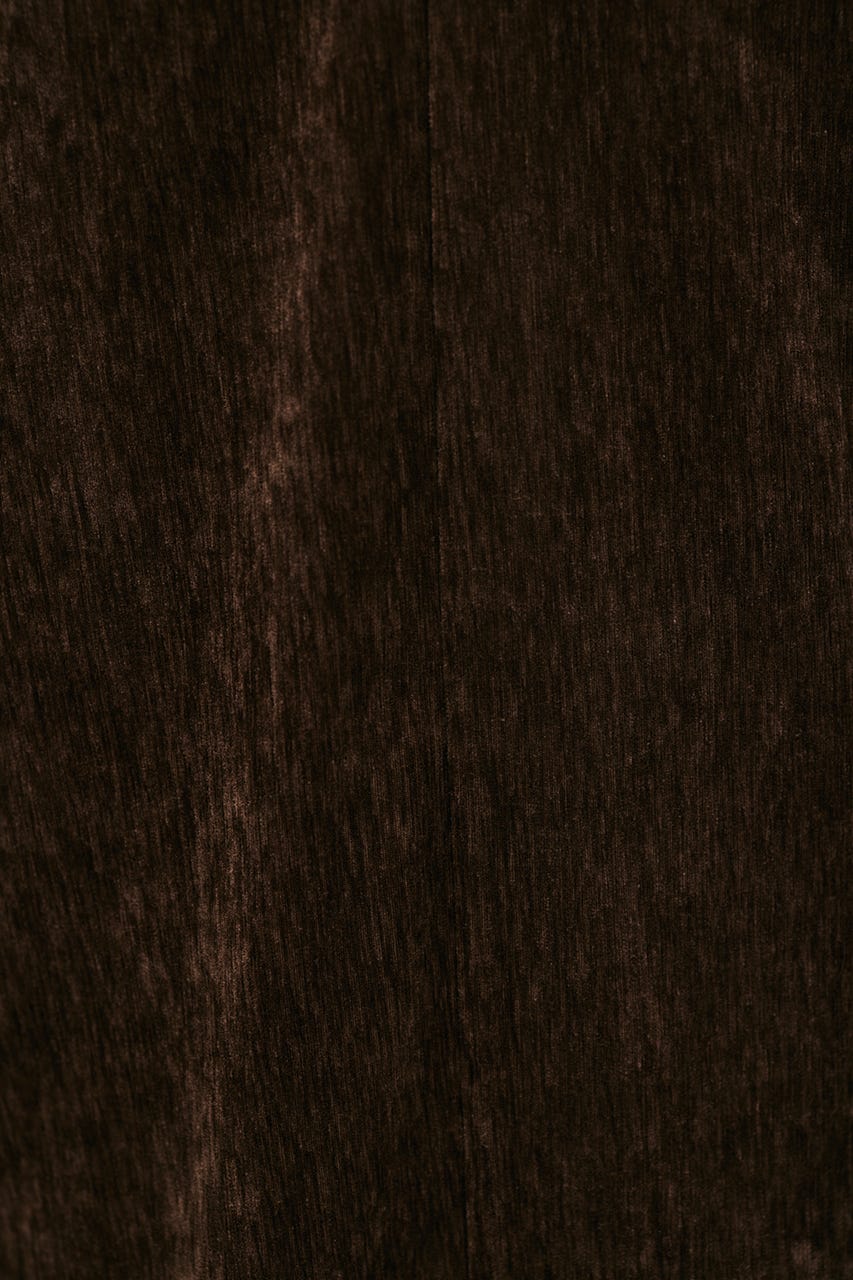 パイピングベロアキャミワンピース BRN M