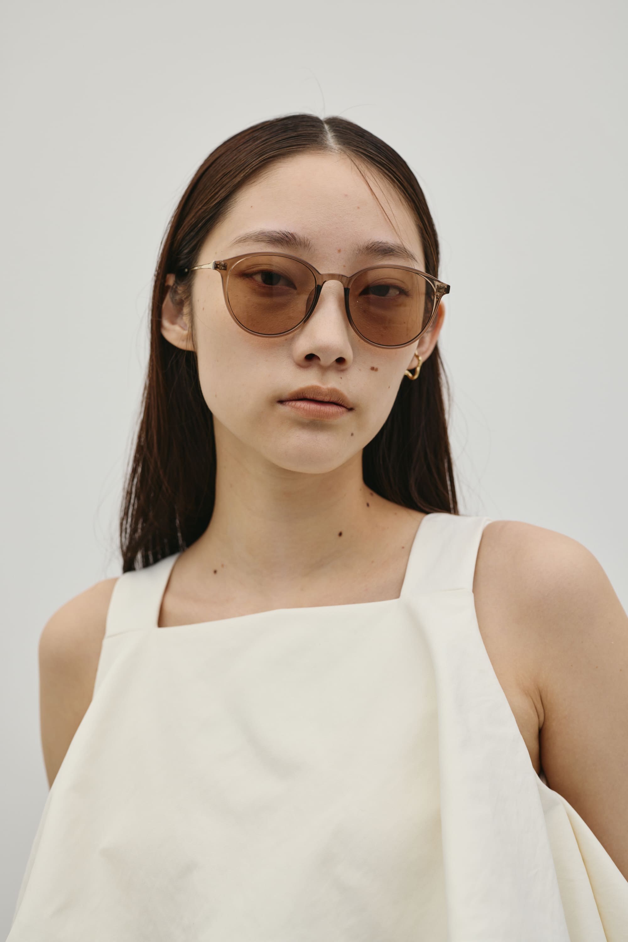 【noeyedia】セルフレームアイウエア BRN FREE