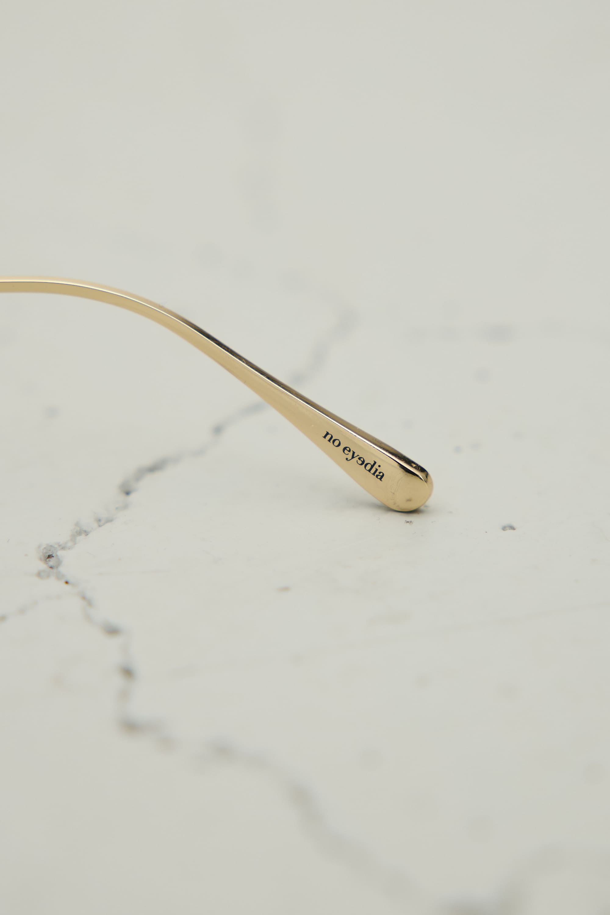 【noeyedia】リムレススクエアアイウエア L/BRN FREE