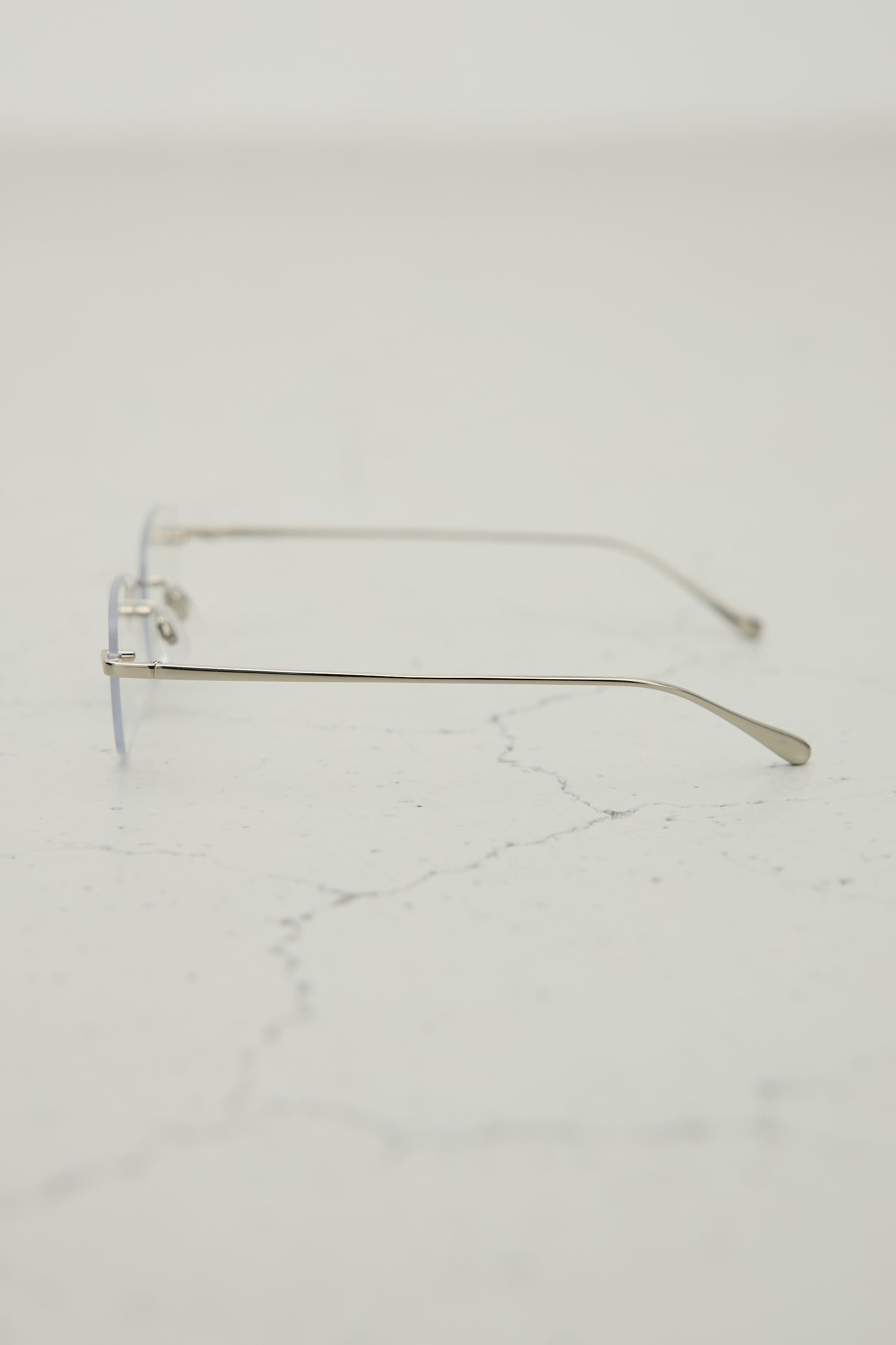 【noeyedia】リムレススクエアアイウエア SLV FREE