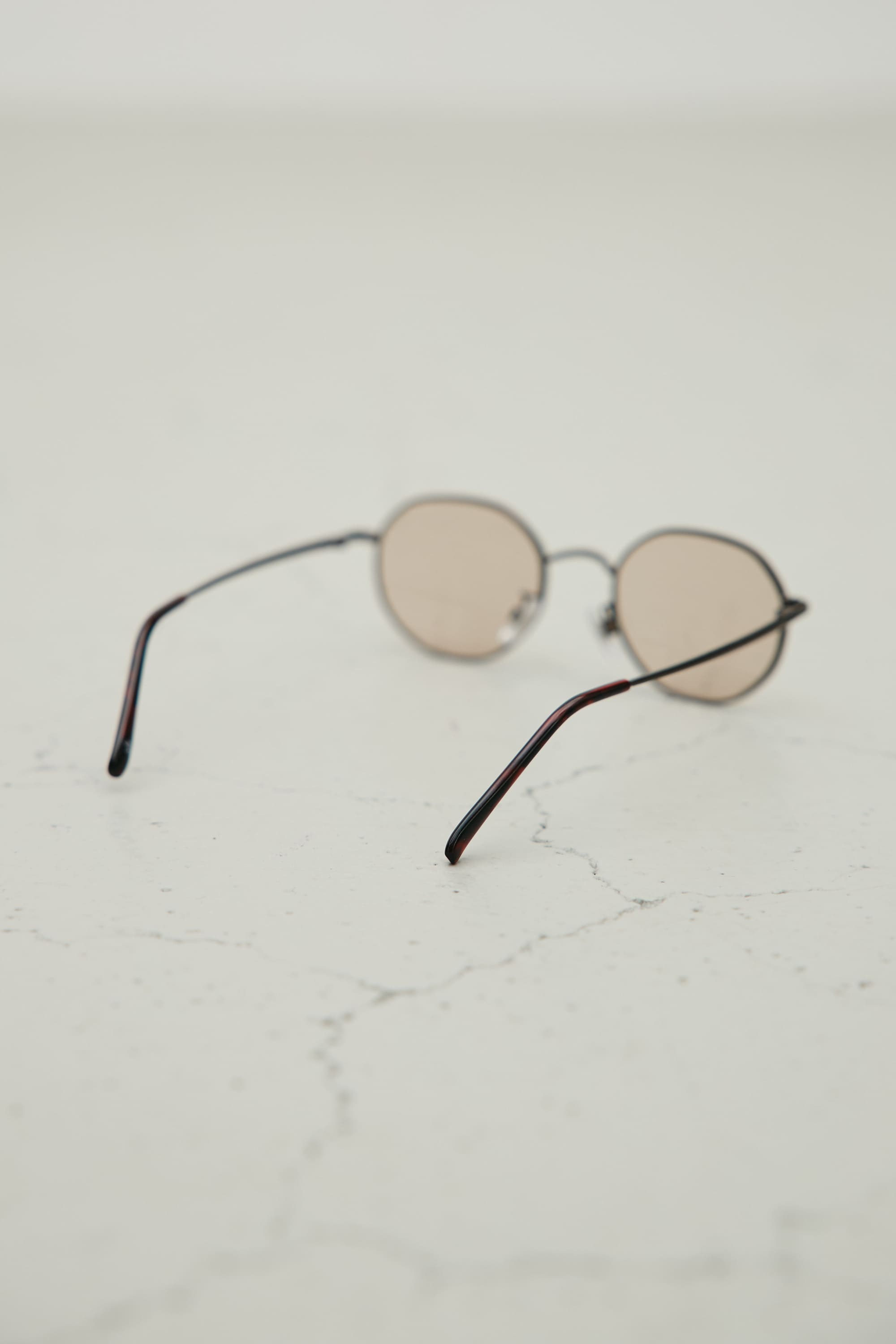 【noeyedia】メタルフレームアイウエア BRN FREE