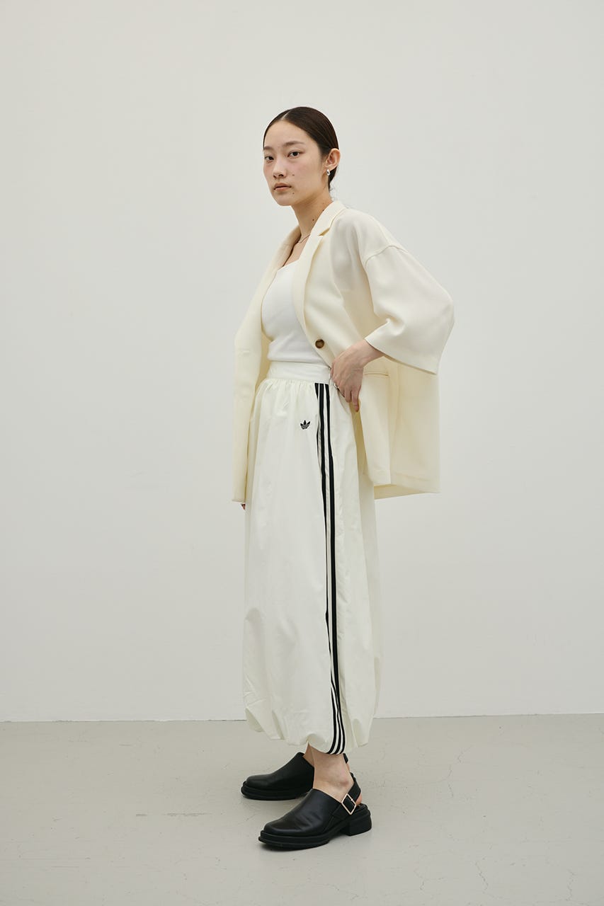 【adidas】BALOON LONG SKIRT WHT M