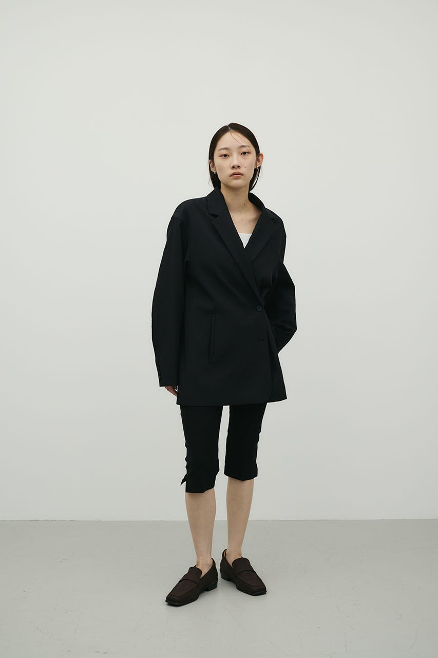 ハイラインテーラードジャケット BLK S