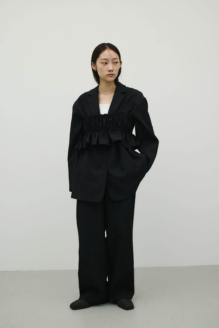 ハイラインテーラードジャケット BLK S