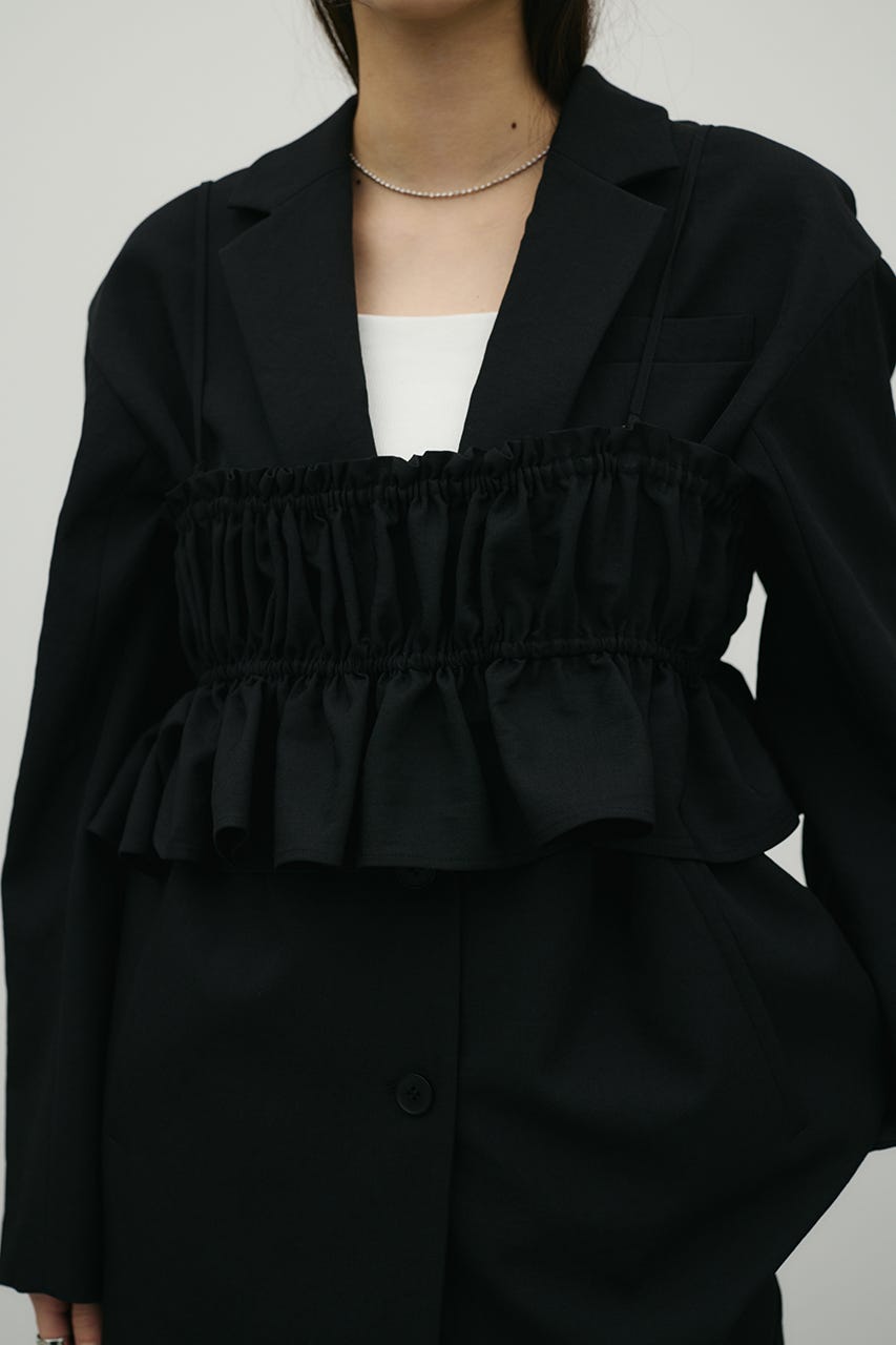 STYLEMIXER | ハイラインフリルビスチェ (その他トップス ) |SHEL'TTER