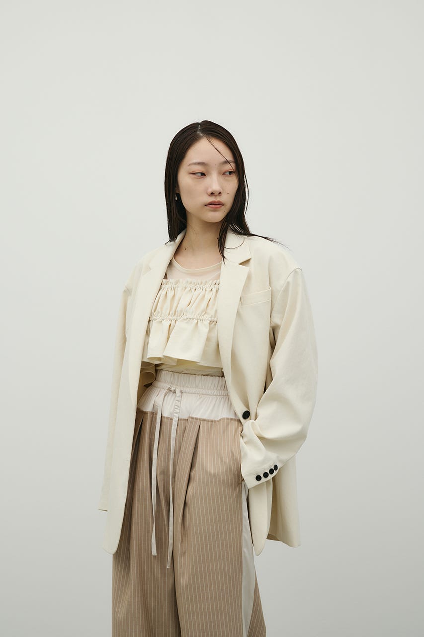 ハイラインフリルビスチェ IVOY FREE