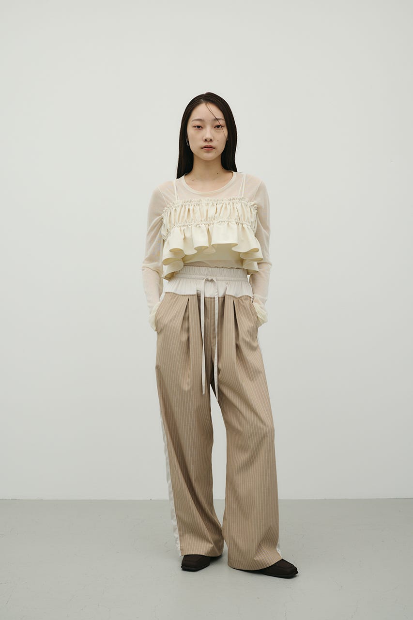 ハイラインフリルビスチェ IVOY FREE