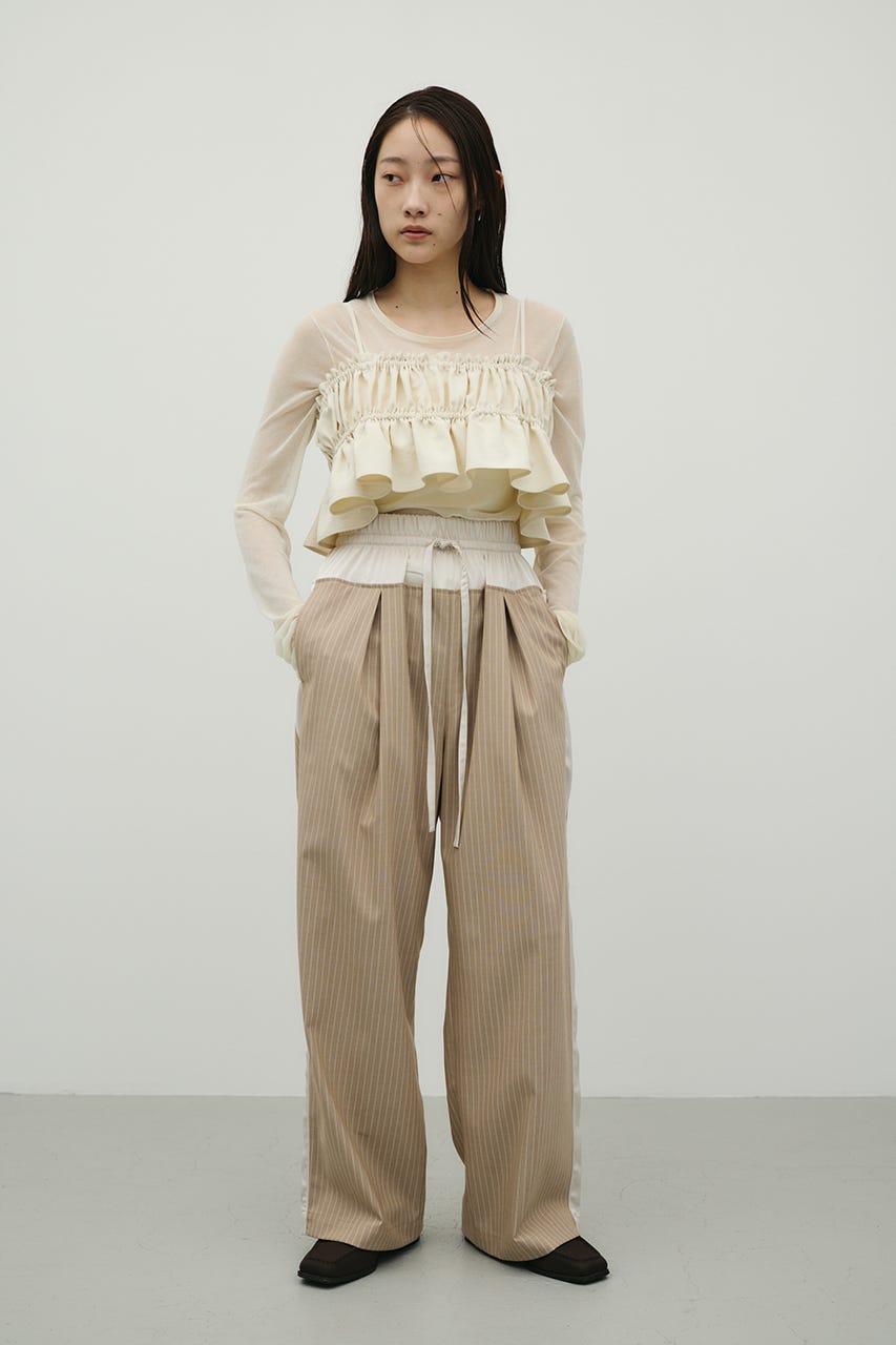 ハイラインフリルビスチェ IVOY FREE