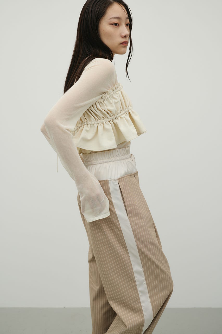 ハイラインフリルビスチェ IVOY FREE