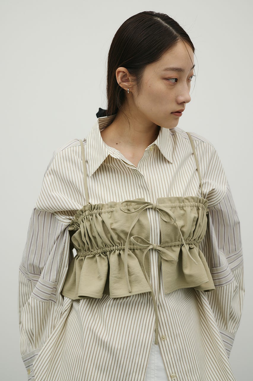 ハイラインフリルビスチェ L/KHA FREE