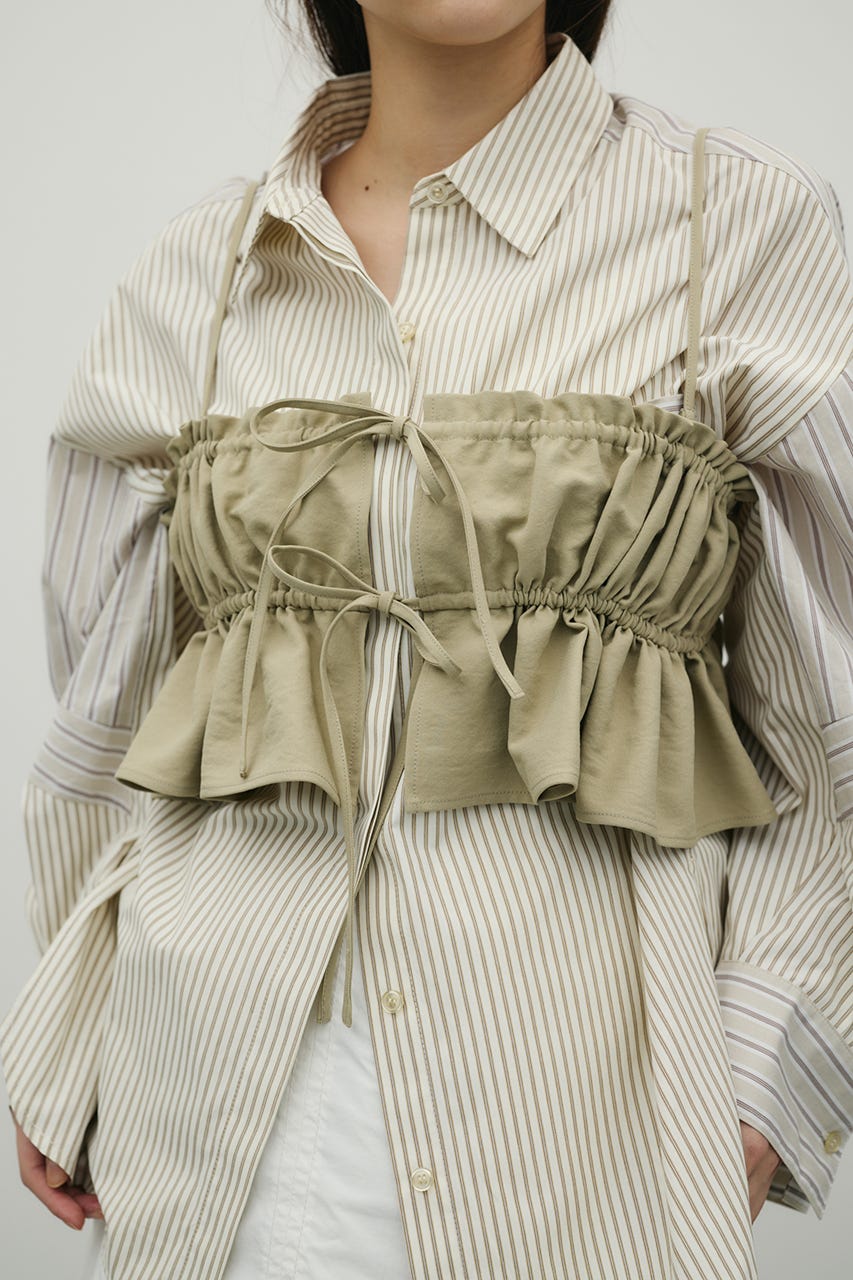 ハイラインフリルビスチェ L/KHA FREE