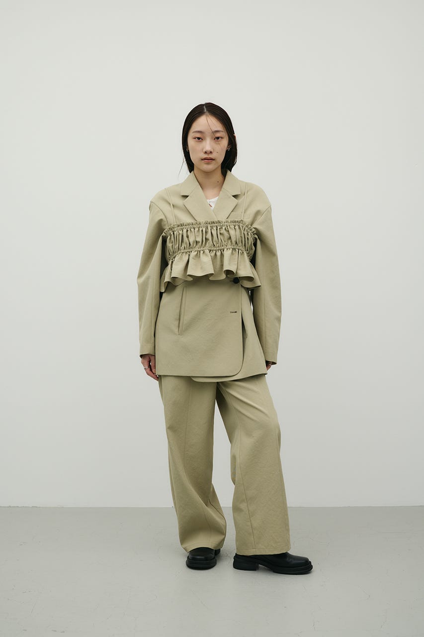 ハイラインフリルビスチェ L/KHA FREE