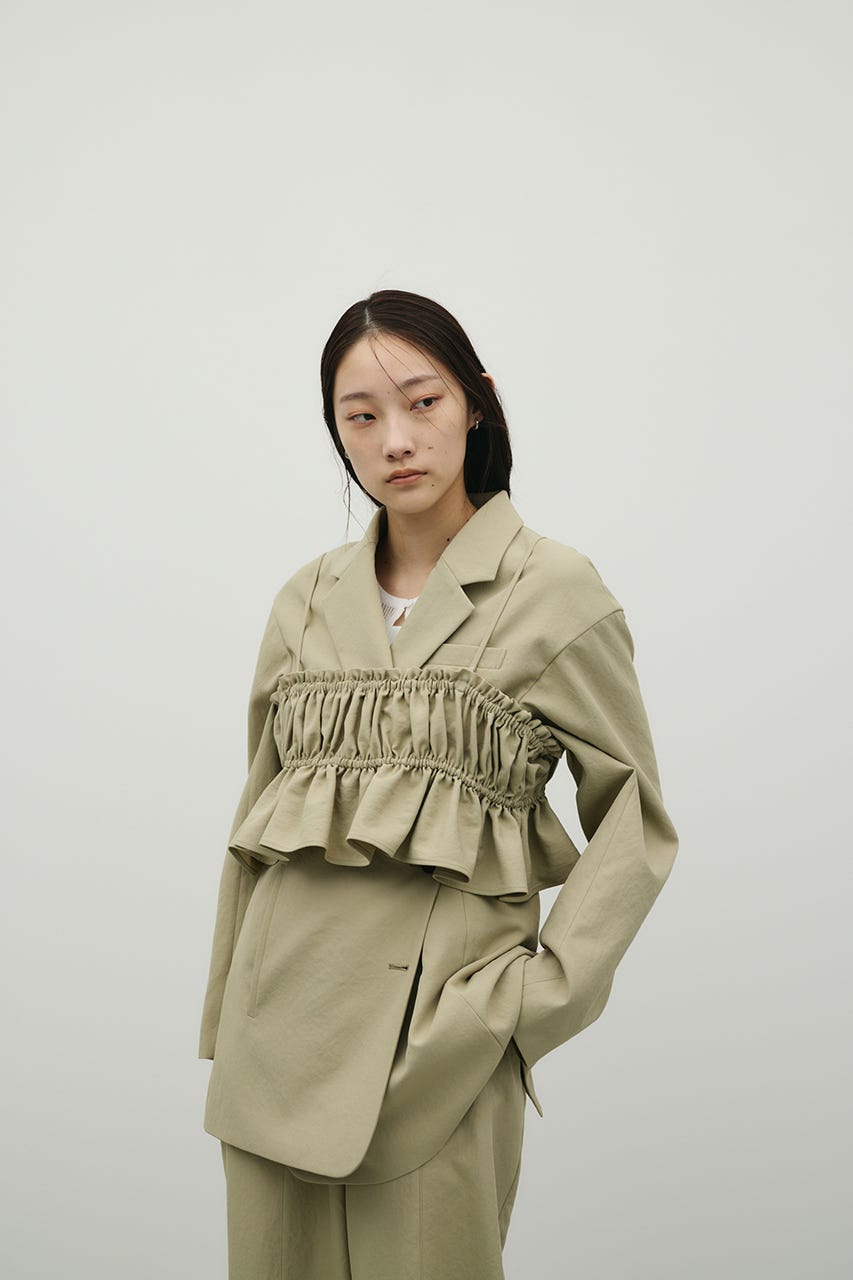 ハイラインフリルビスチェ L/KHA FREE