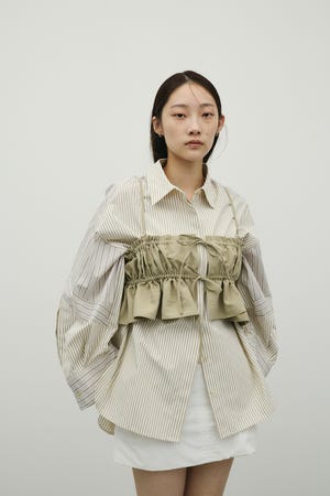 えりちんさん　3本セット STYLEMIXER | ハイラインフリルビスチェ (その他トップス ) |SHEL'TTER