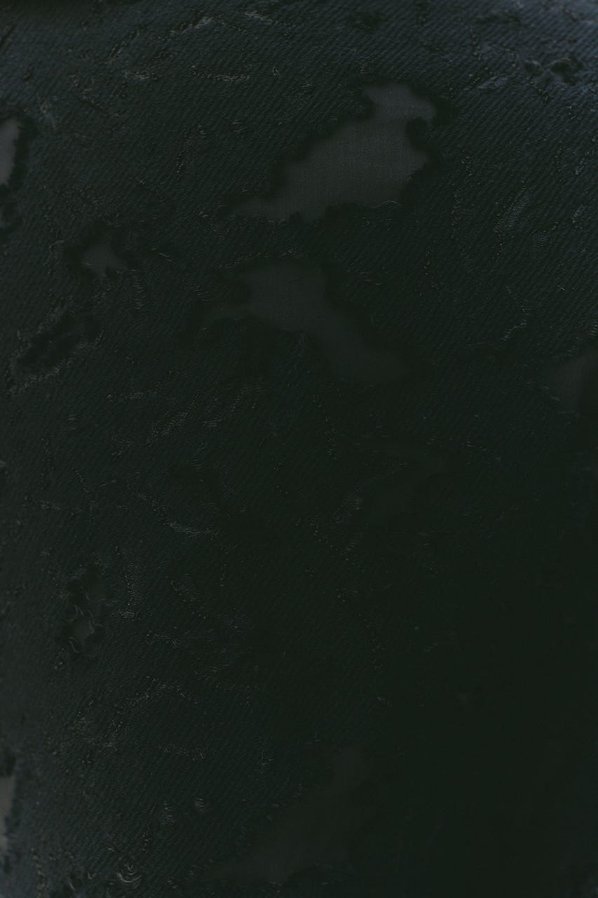 ジャガードショートジャケット BLK FREE