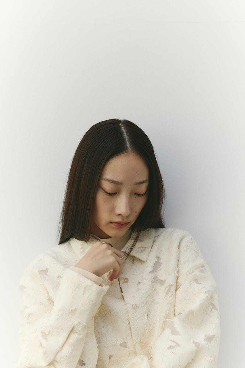 ジャガードショートジャケット IVOY FREE