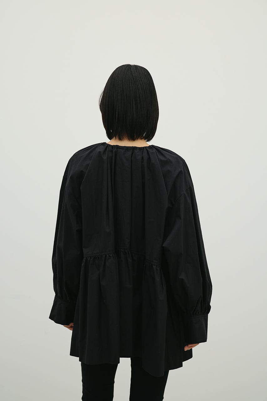 2WAYバックオープンシャツ BLK FREE