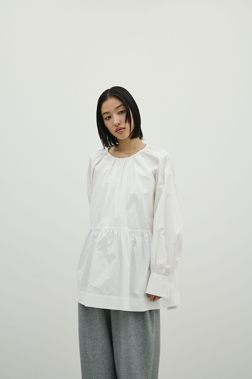 2WAYバックオープンシャツ WHT FREE