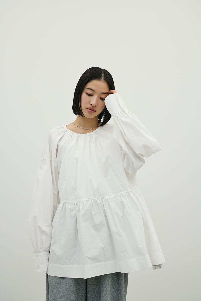 2WAYバックオープンシャツ WHT FREE