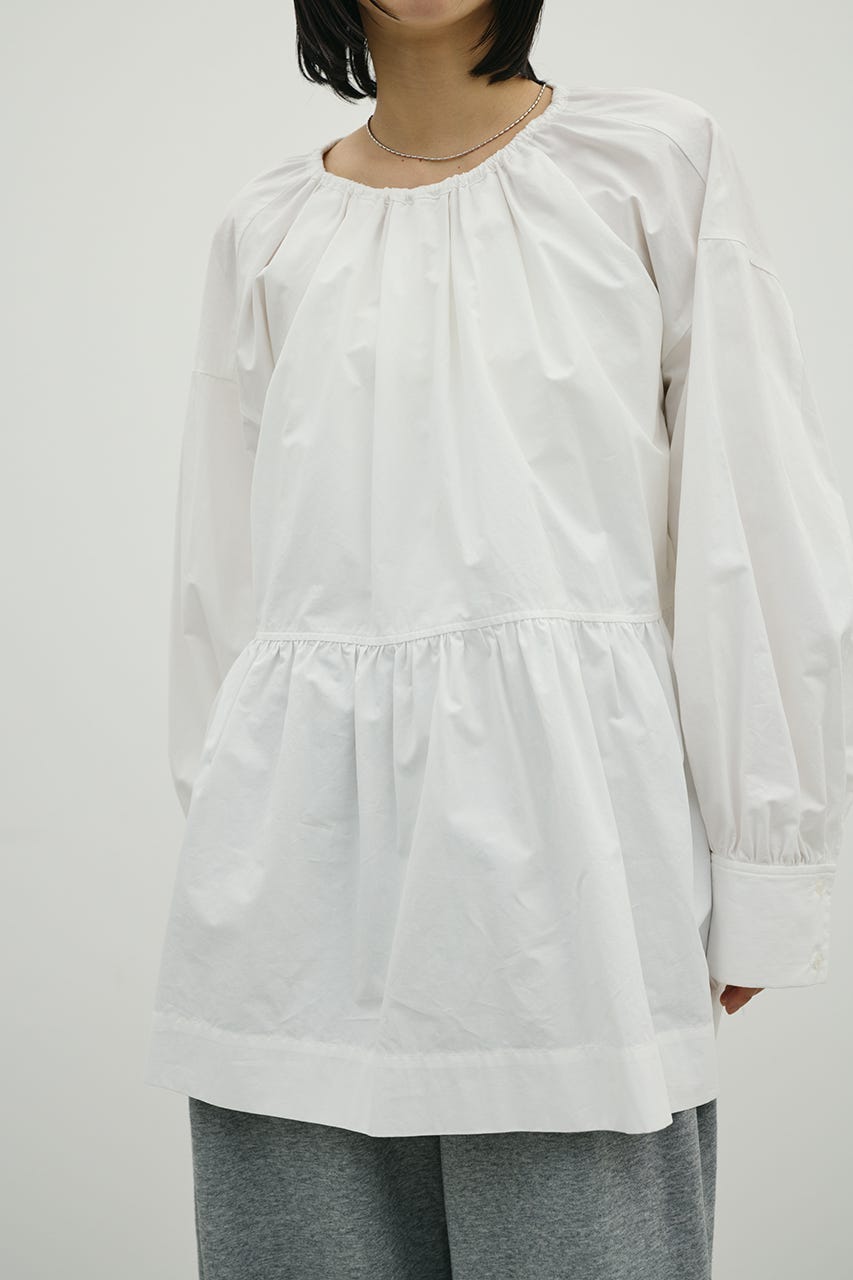 2WAYバックオープンシャツ WHT FREE