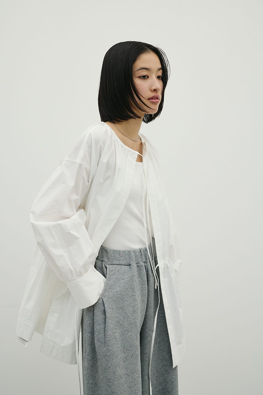 2WAYバックオープンシャツ WHT FREE