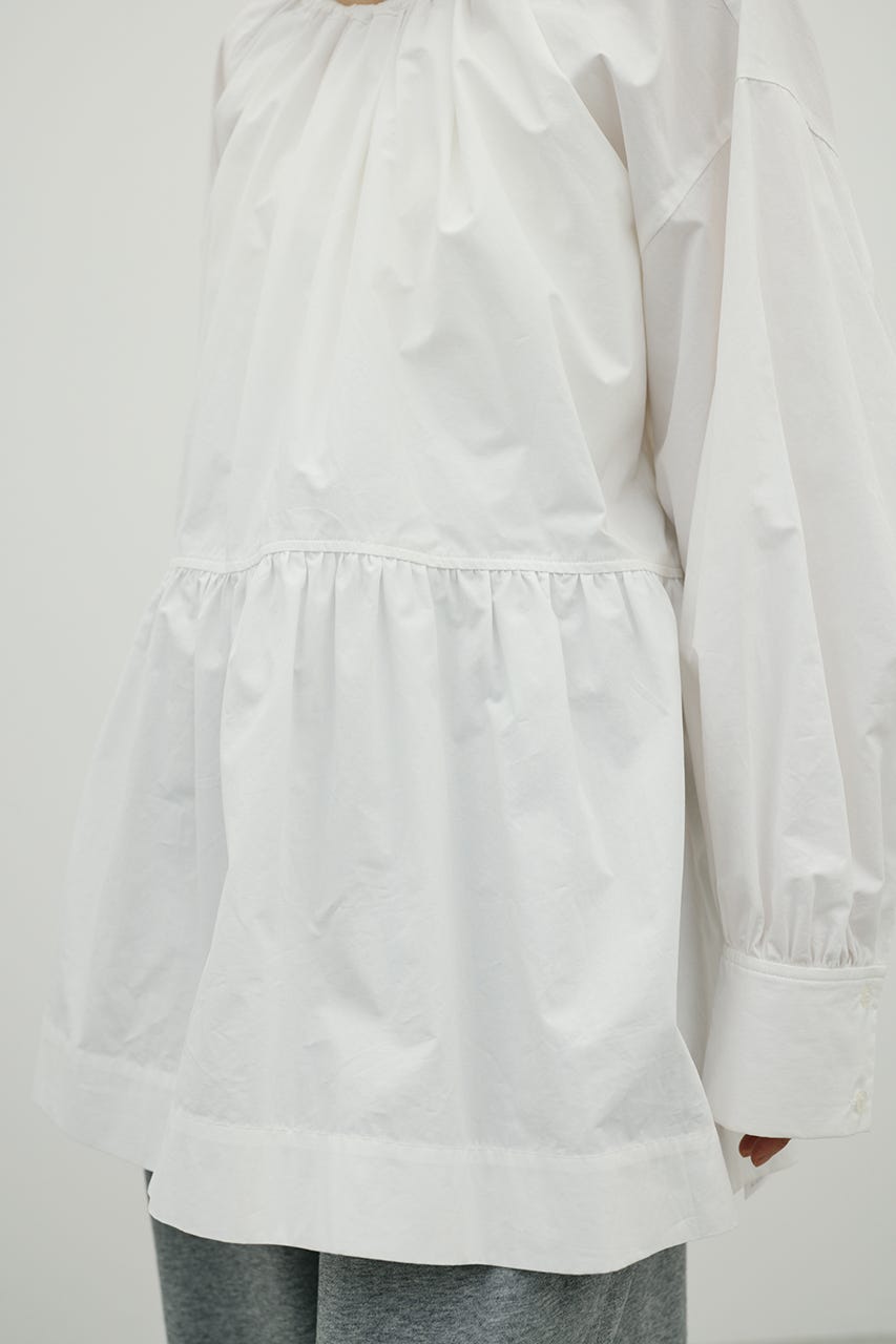 2WAYバックオープンシャツ WHT FREE