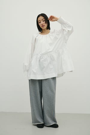 2WAYバックオープンシャツ