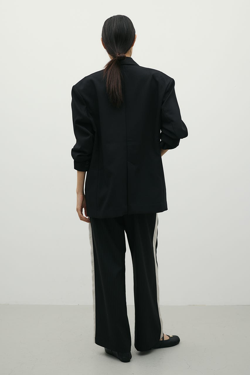 シームデザインテーラードジャケット BLK M