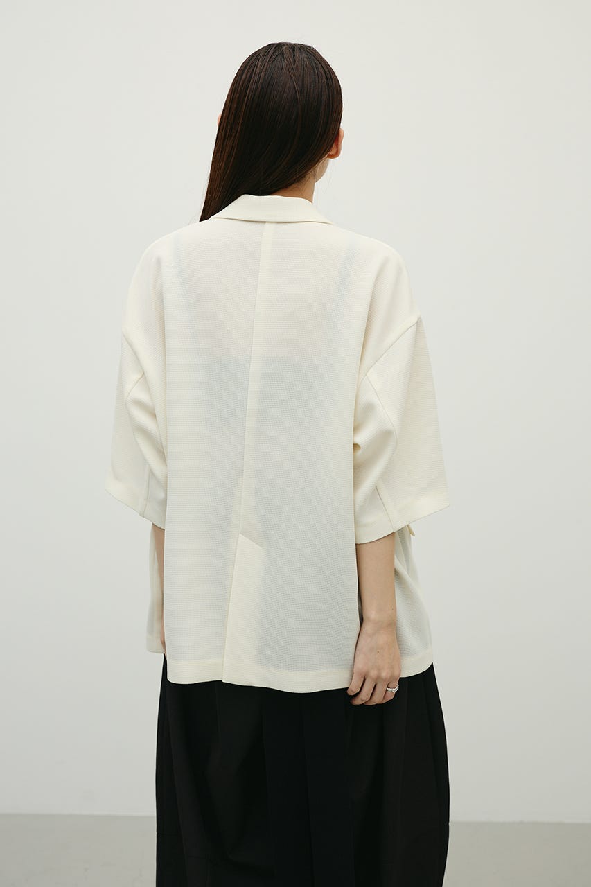 リネンライクテーラージャケット IVOY FREE