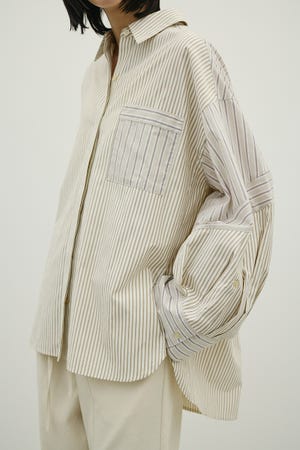 パネルオーバーシャツ