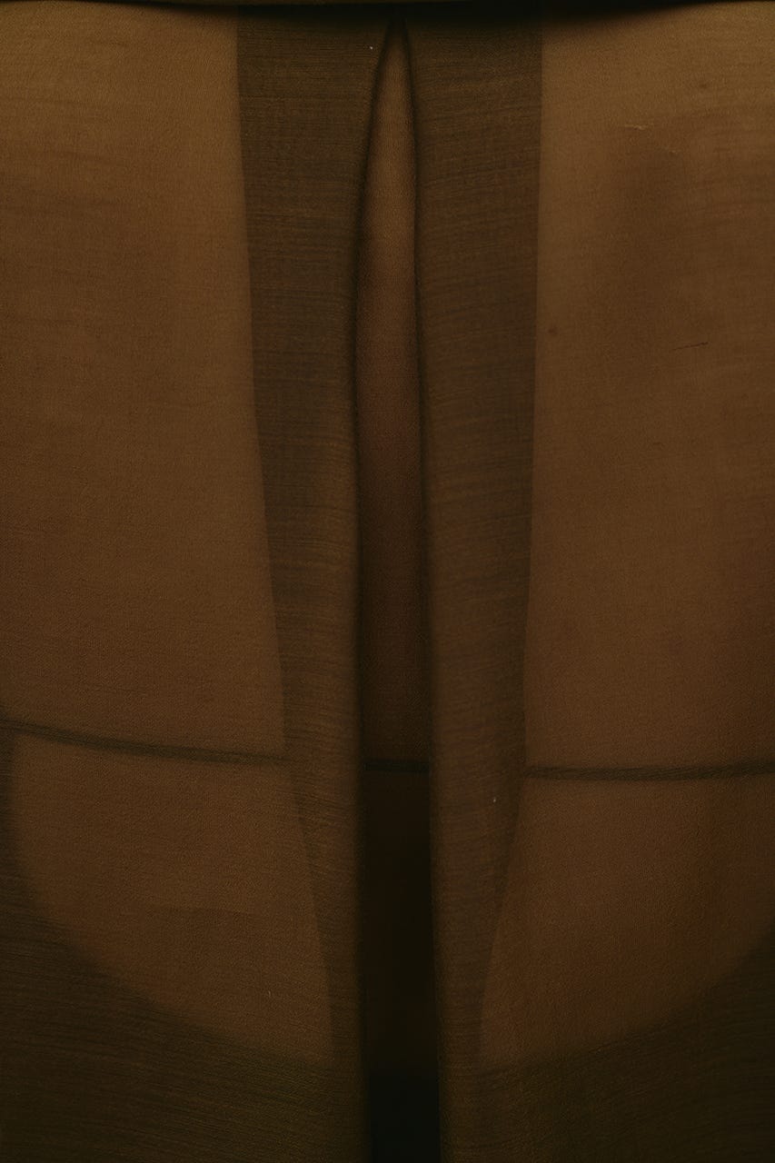 シアーオーバーシャツ BRN FREE