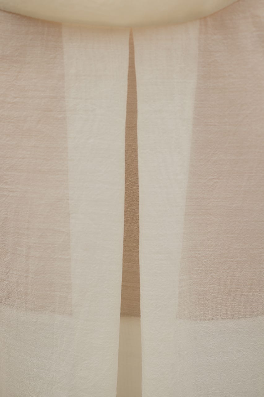 シアーオーバーシャツ IVOY FREE