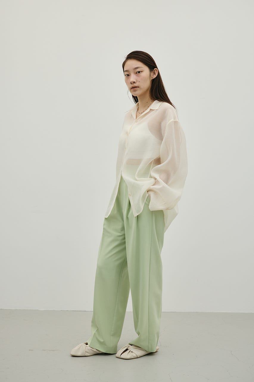 シアーオーバーシャツ IVOY FREE