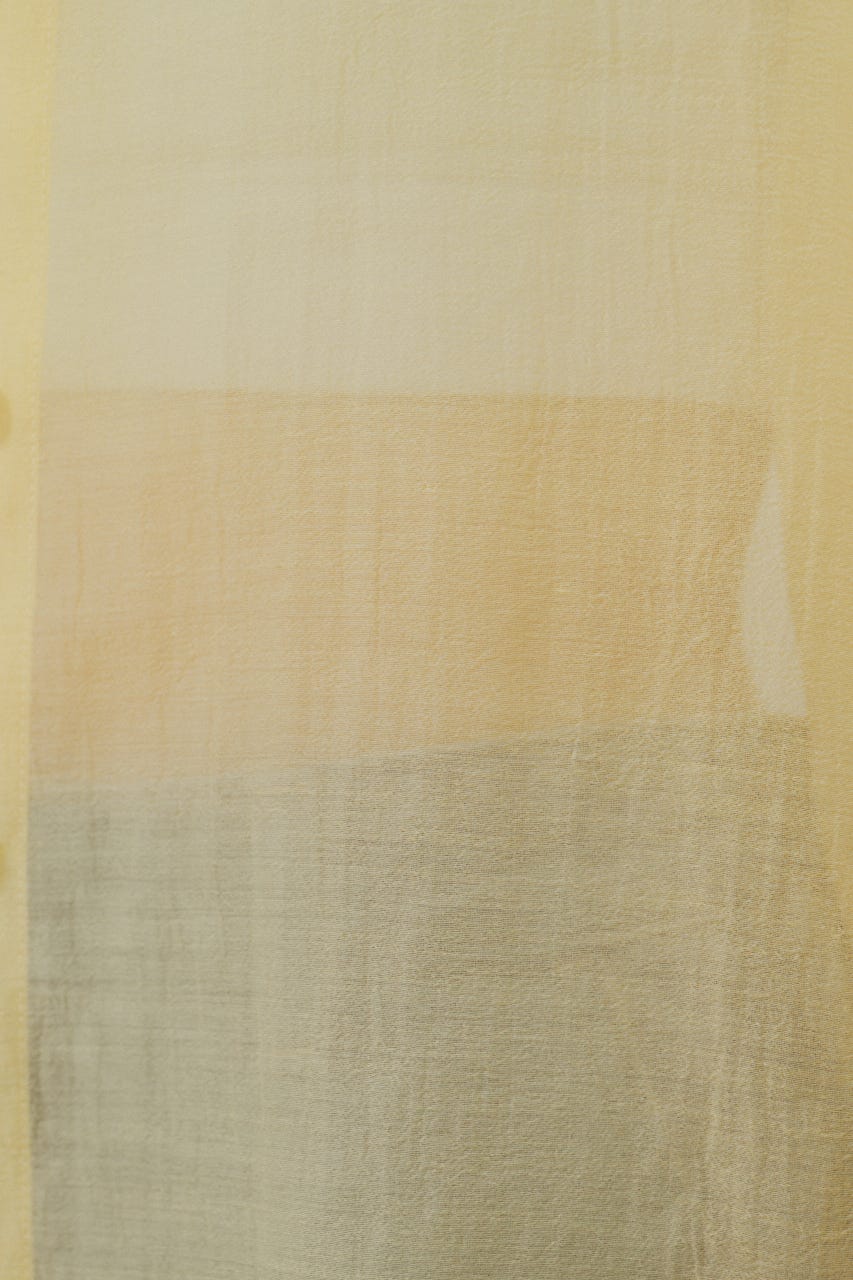 シアーオーバーシャツ YEL FREE