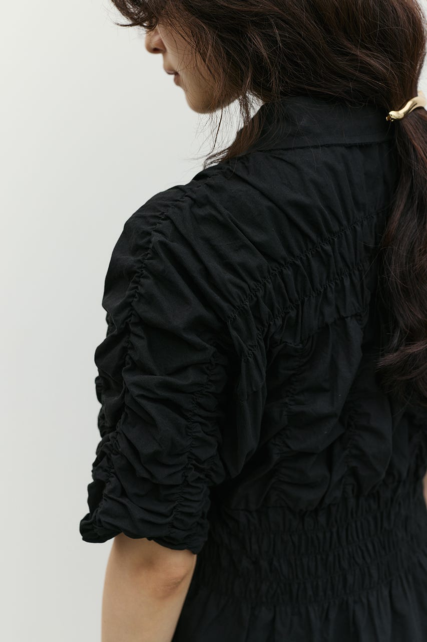 シャーリングシャツ BLK FREE