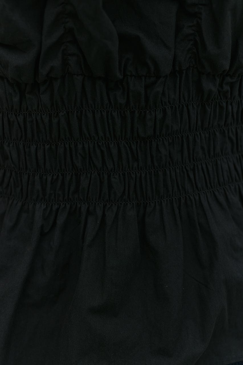シャーリングシャツ BLK FREE