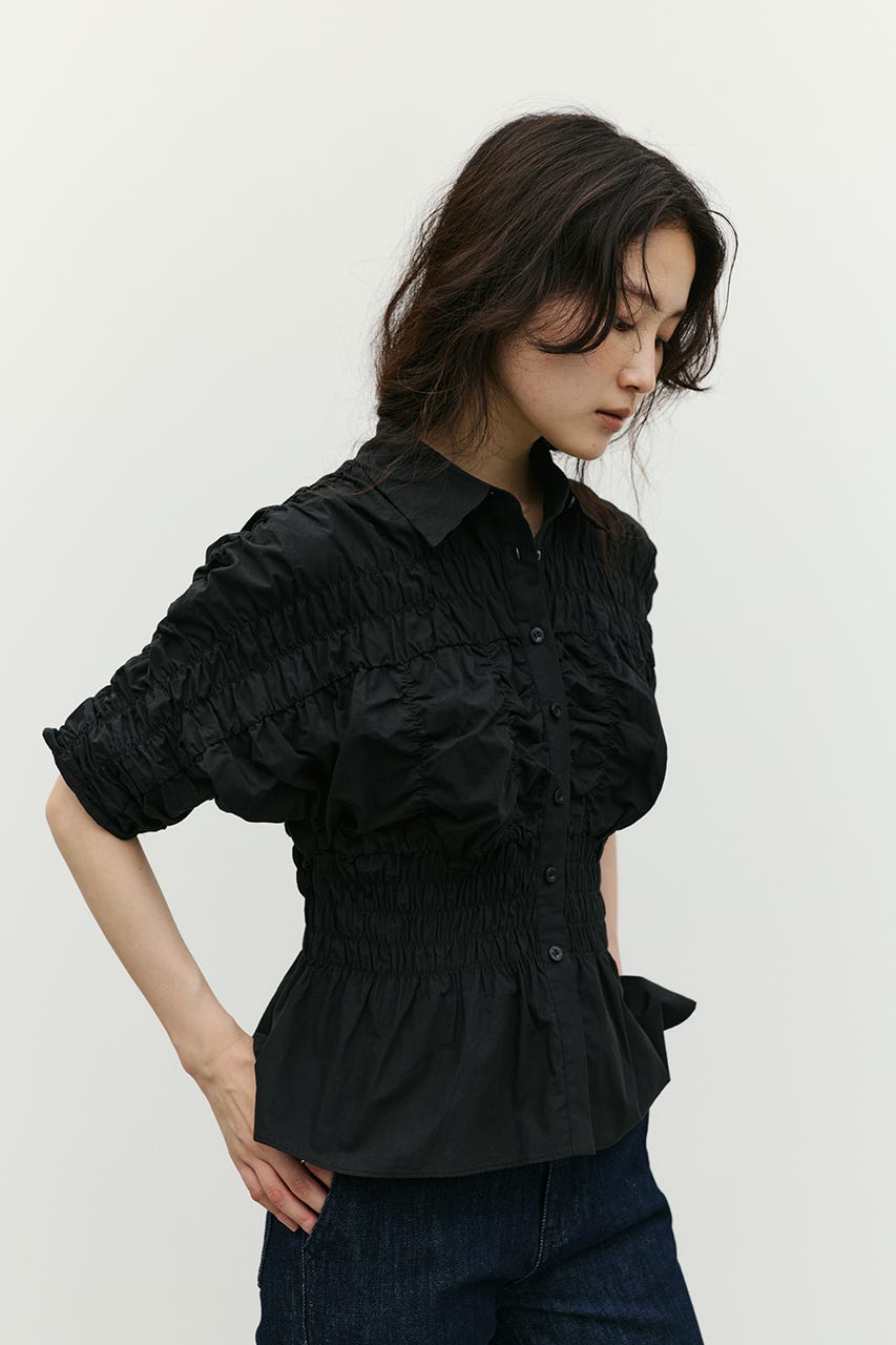 シャーリングシャツ BLK FREE