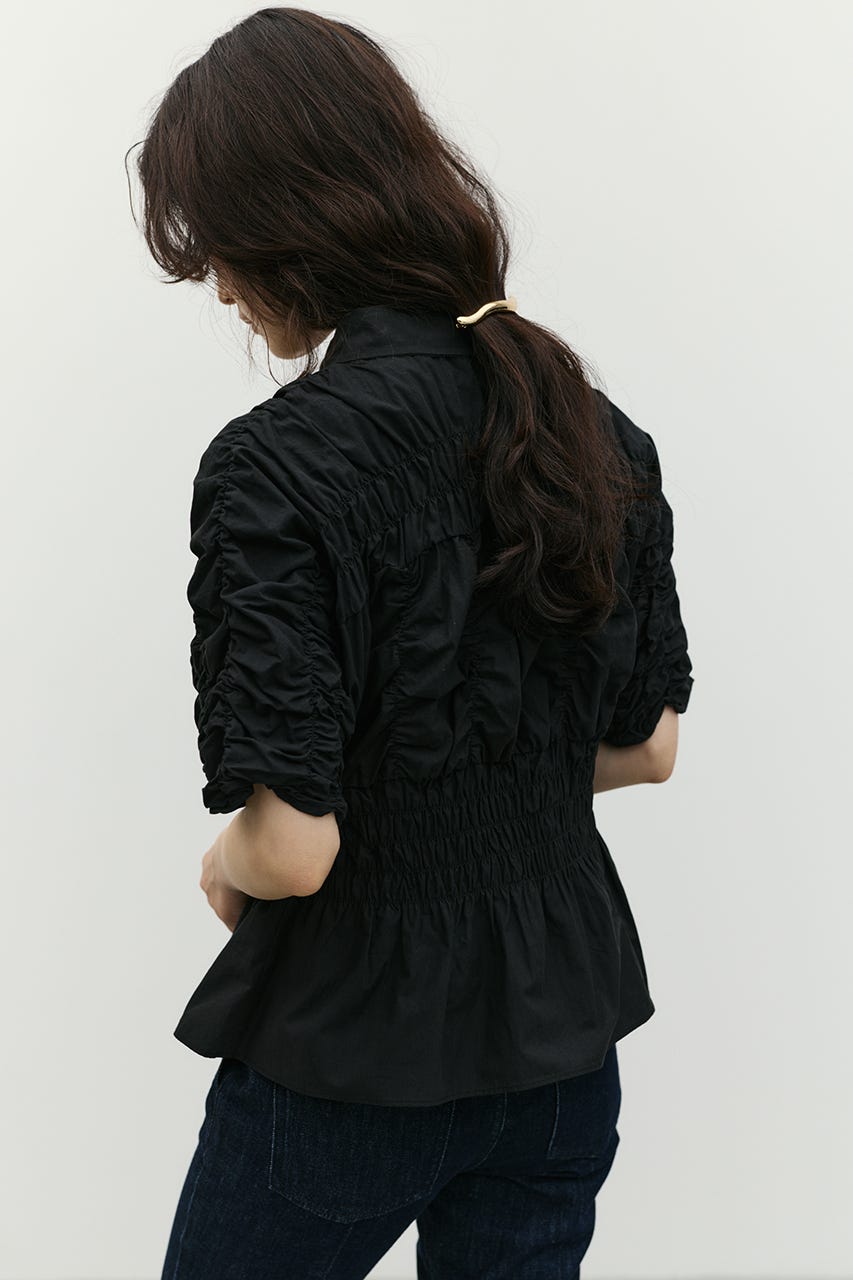 シャーリングシャツ BLK FREE
