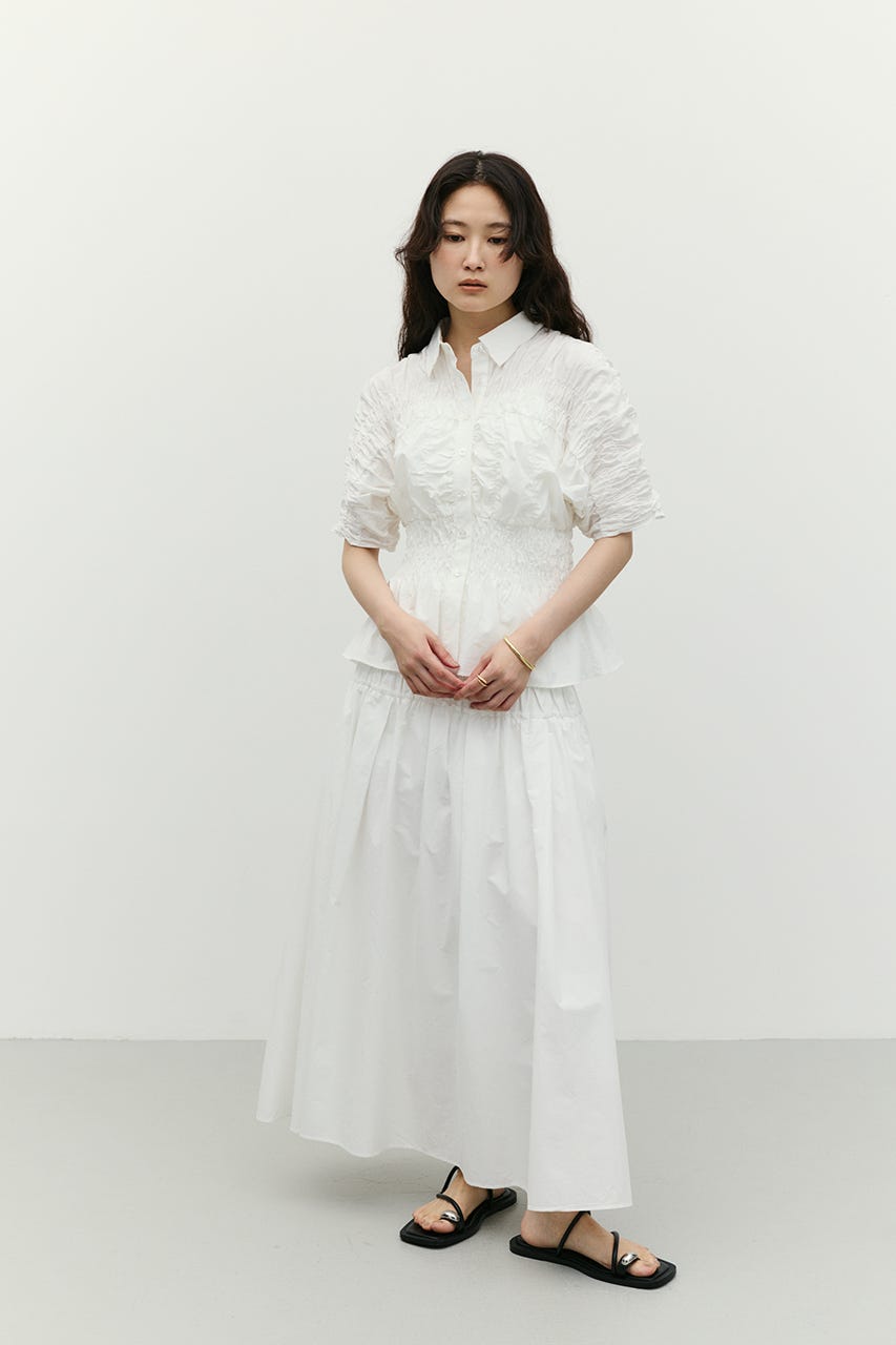 シャーリングシャツ WHT FREE