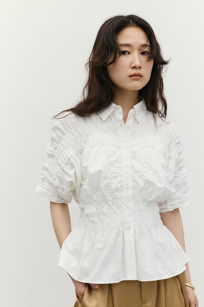 シャーリングシャツ WHT FREE