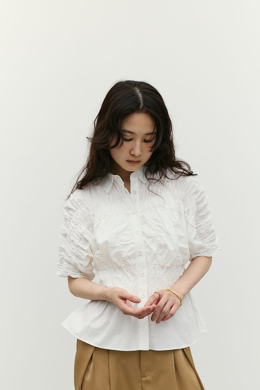 シャーリングシャツ WHT FREE