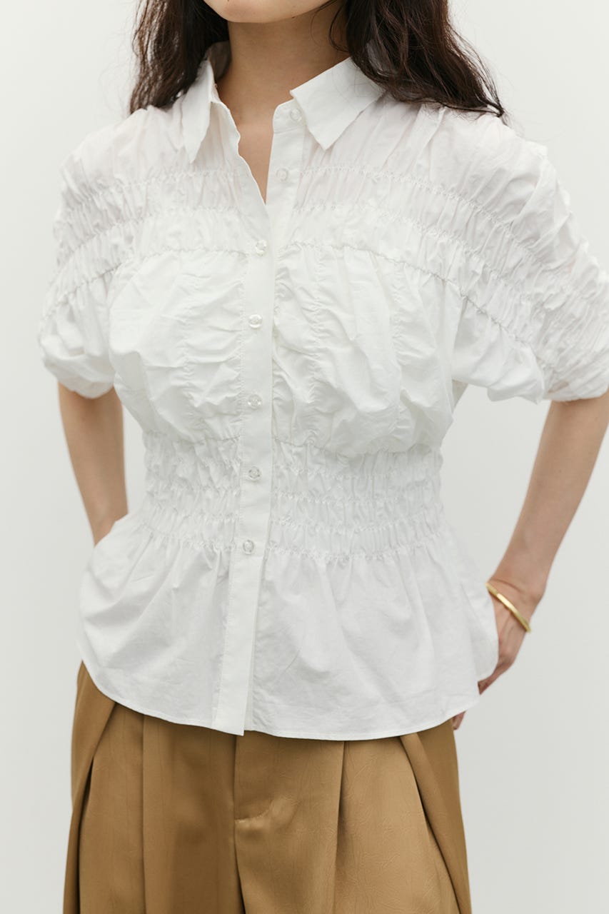 シャーリングシャツ WHT FREE