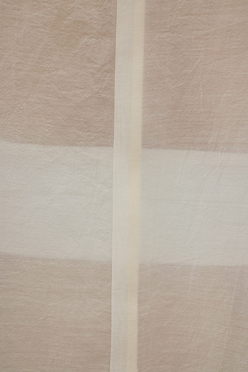 ハーフスリーブシアーテーラージャケット IVOY FREE