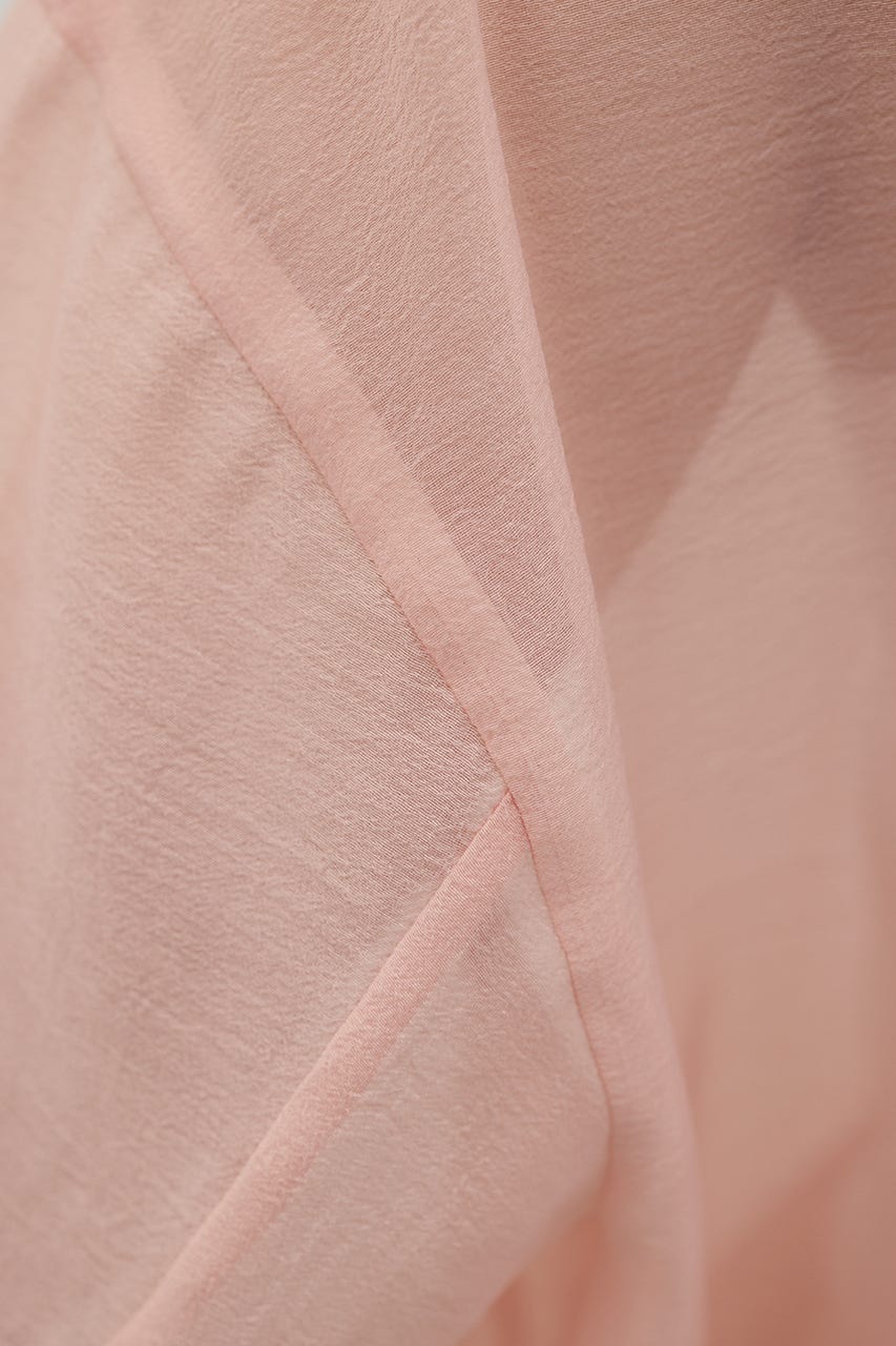 ハーフスリーブシアーテーラージャケット PNK FREE