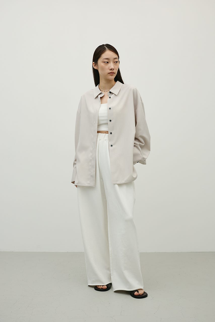 ストリングルーズシャツ L/GRY FREE