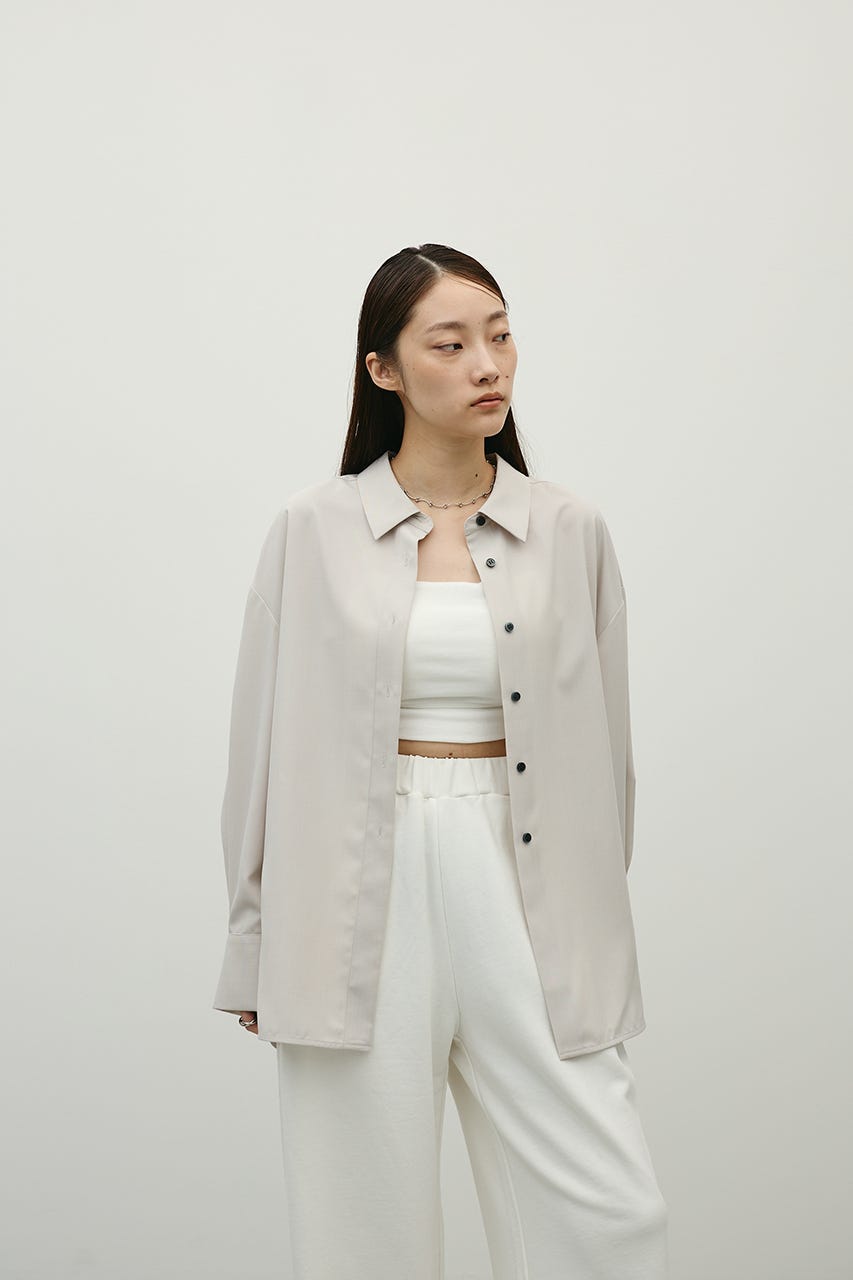 ストリングルーズシャツ L/GRY FREE