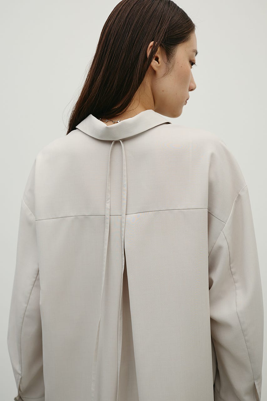 ストリングルーズシャツ L/GRY FREE