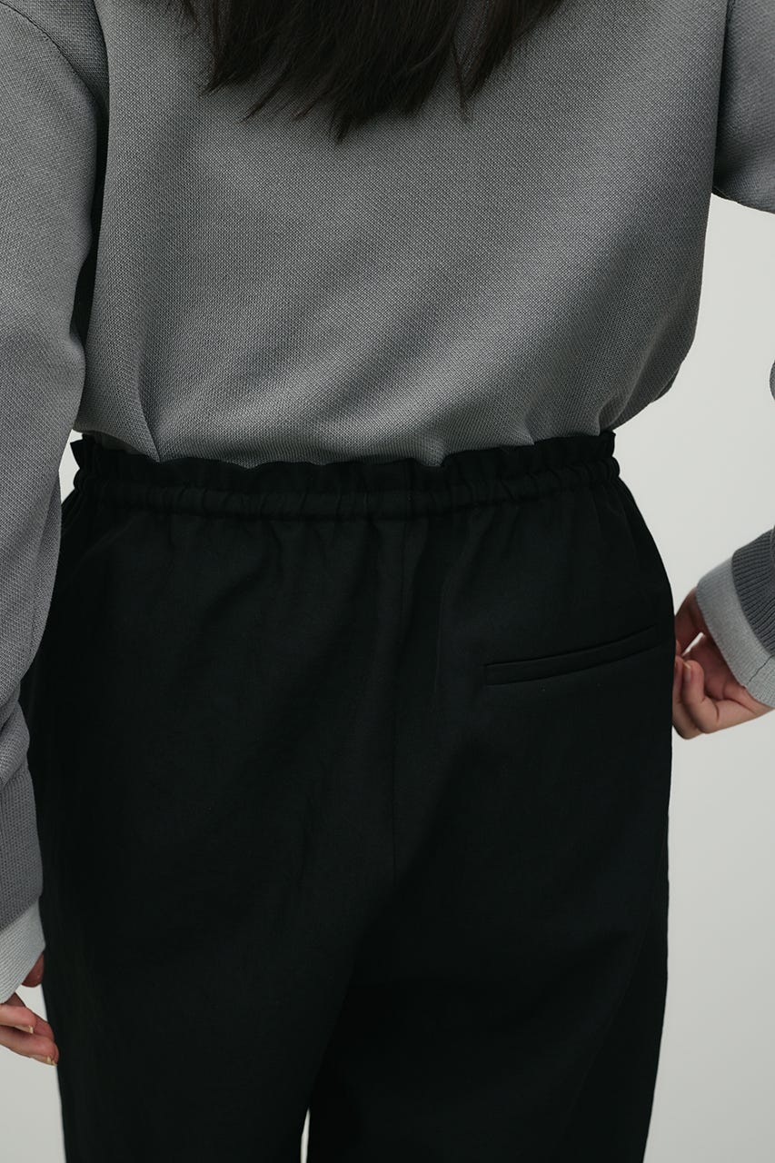 ハイラインワイドパンツ BLK S