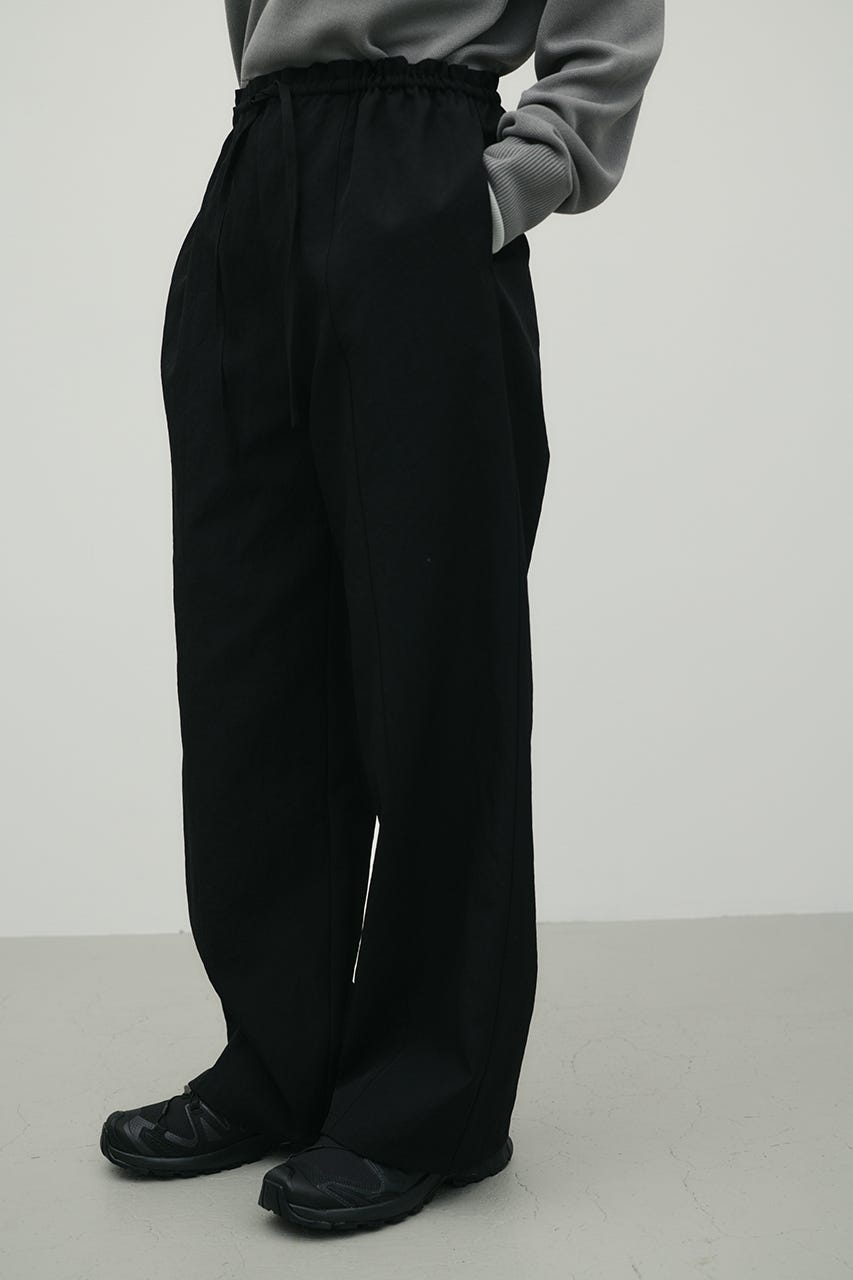 ハイラインワイドパンツ BLK S